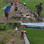 PEMBANGUNAN TALUD PENAHAN TANAH DUSUN BENDILMUNING RT 2 RW 1 S/D RT 1 RW 1